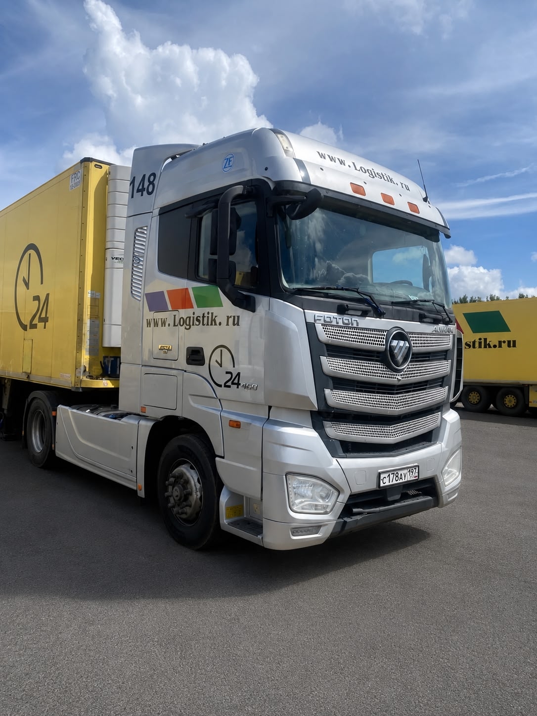 Foton Auman в парке ЛТ Групп